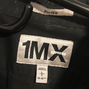 Men’s Express fitted long sleeve shirt